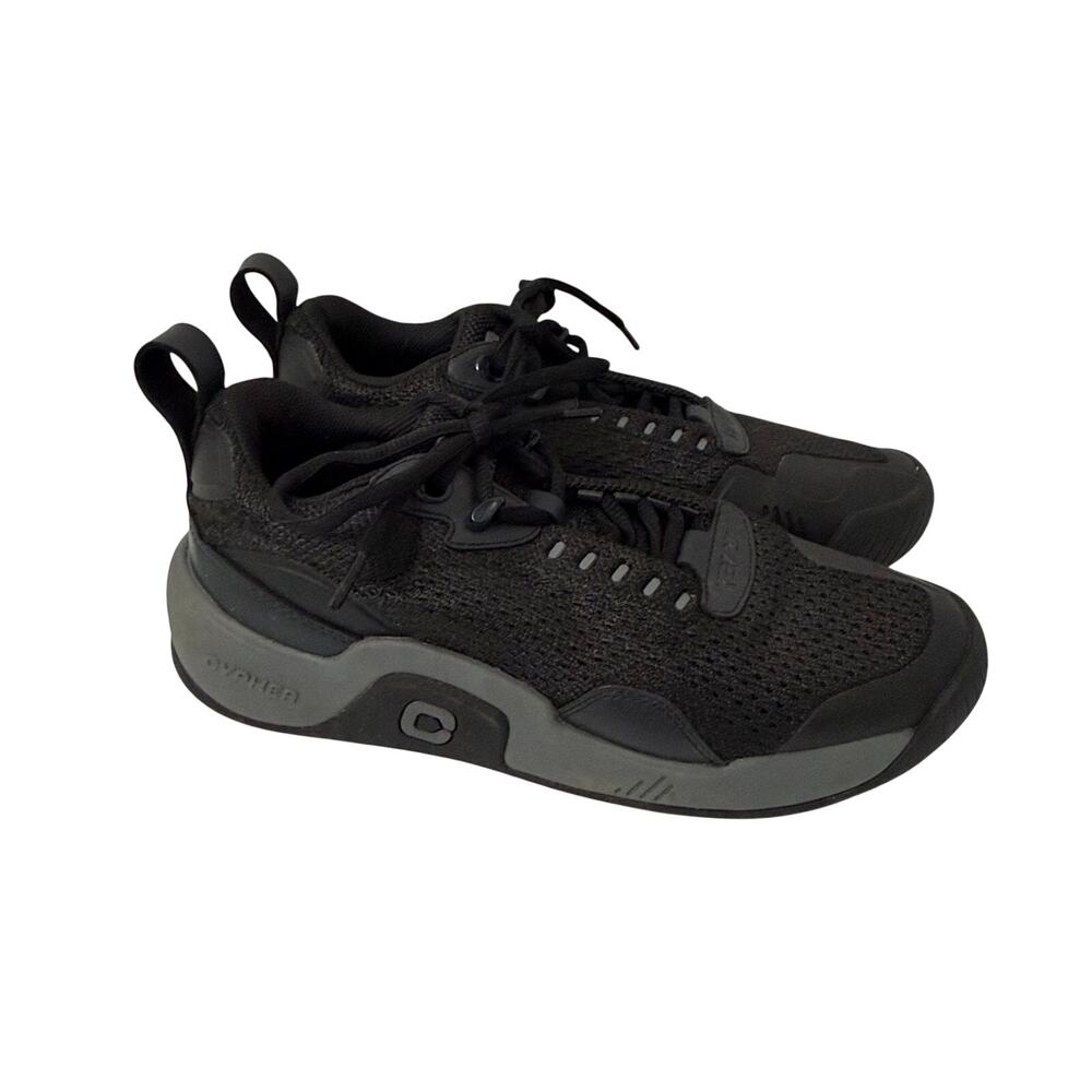 Cypher Key 211 Shoes Women's Size 8 Stealth Black Pickleball Sneakers Knit Upper